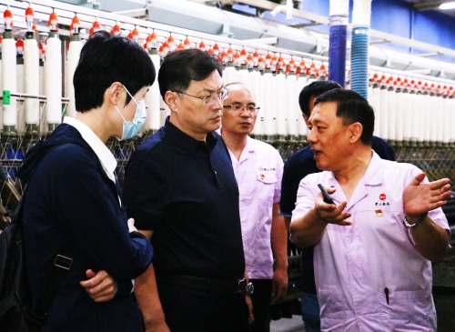 抓管理、降成本、提質(zhì)效、轉(zhuǎn)作風(fēng) 常山集團(tuán)黨委書記、董事長(zhǎng)吳寧帶隊(duì)到恒新公司調(diào)研