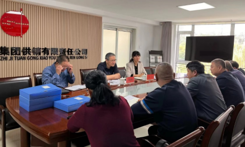 常山集團(tuán)黨委副書記、副董事長、總經(jīng)理?xiàng)钊饎値ш?duì)赴供銷公司督導(dǎo)調(diào)研