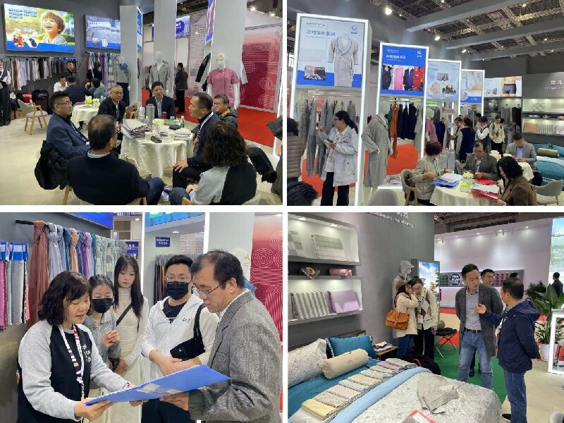 常山集團所屬常山恒新紡織公司亮相2025中國紡聯春季聯展